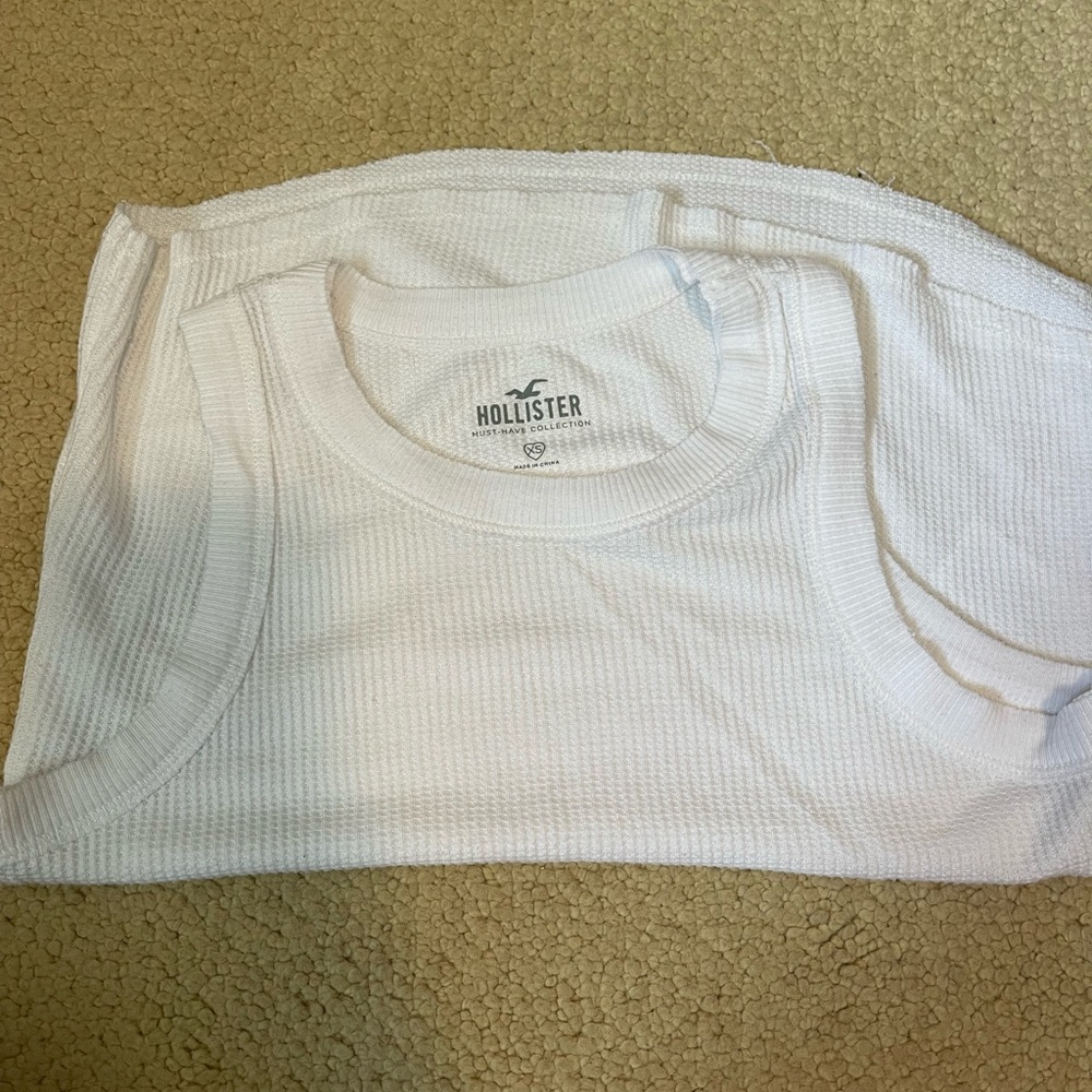 Hollister wide strap flowy tank top